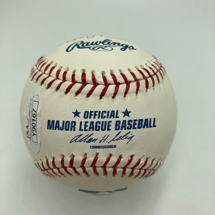 HOF Managers Signed Baseball LaSorda Torre Pinella Herzog Cox LaRussa JSA COA