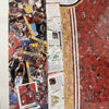 Lebron James Signed 37x32 Card Art Photo Lithograph Upper Deck UDA COA