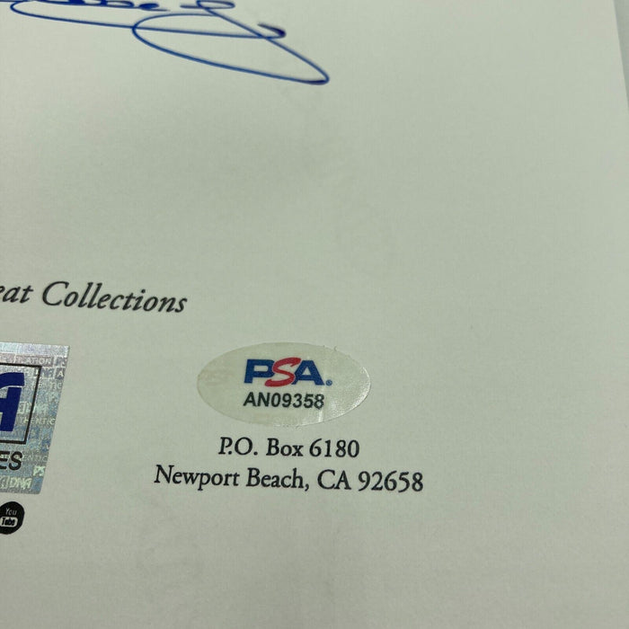 Clint Eastwood Single Signed Official Major League Baseball PSA DNA COA