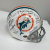 1972 Miami Dolphins Super Bowl Champs Multi Signed Full Size Helmet Steiner COA