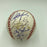 2002 Anaheim Angels World Series Champs Team Signed W.S. Baseball With JSA COA