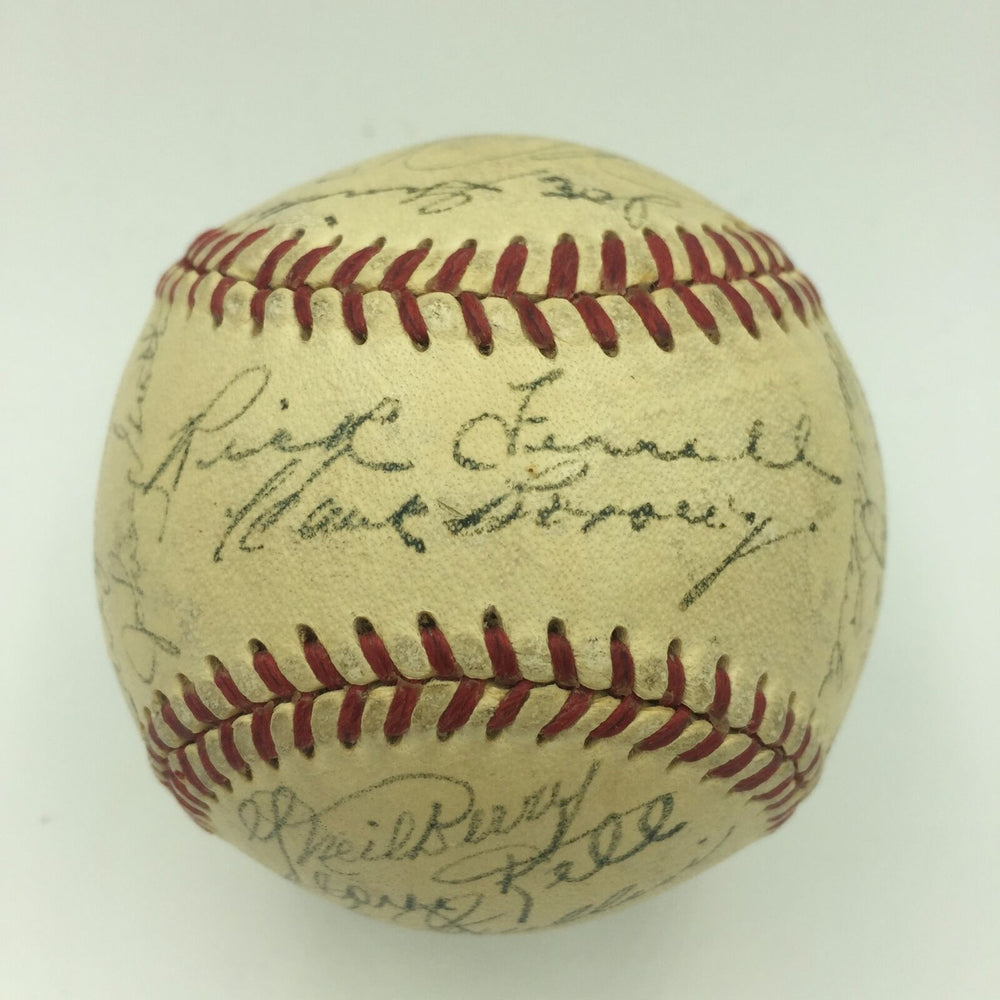 1951 Detroit Tigers Team Signed American League Baseball PSA DNA COA