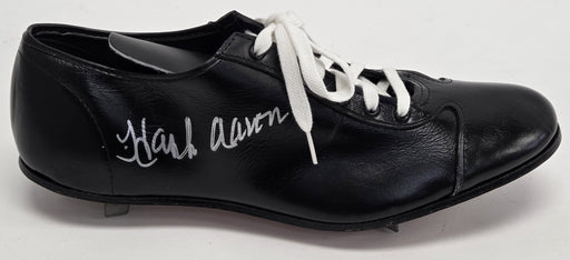 Hank Aaron Signed Vintage Rawlings Baseball Cleat PSA/DNA COA