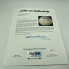 Christy Mathewson Single Signed 1918 National League Baseball PSA DNA & JSA COA