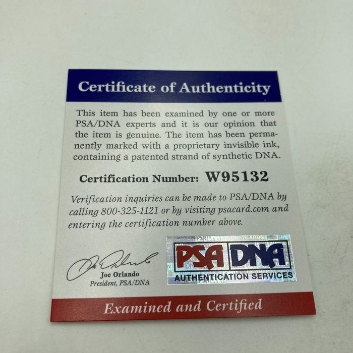 Clete Boyer #6 1961 & 1962 W.S. Champs Signed Baseball PSA DNA COA