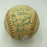 Beautiful George Brett Rookie 1974 Kansas City Royals Team Signed Baseball JSA