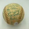 Beautiful George Brett Rookie 1974 Kansas City Royals Team Signed Baseball JSA