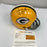 Bart Starr MVP Super Bowl HOF 1977 & Favre Signed Green Bay Packers Helmet JSA
