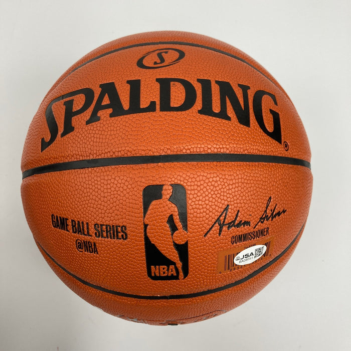 Kobe Bryant "Black Mamba" Signed Inscribed Basketball Panini & JSA COA RARE