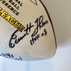 Franco Harris Hall Of Fame Legends Multi Signed Football With 15 Sigs JSA COA