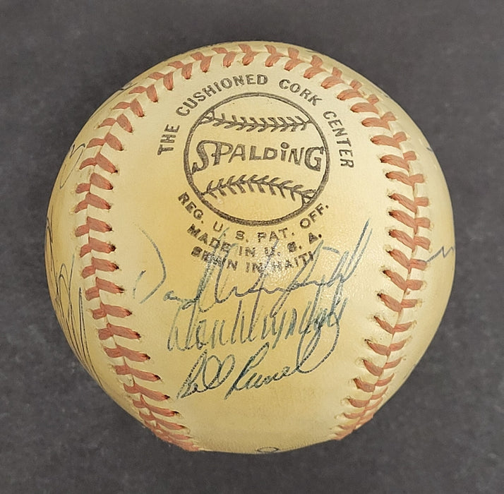 California Baseball Legends Multi Signed Baseball Dodgers Angels Padres Beckett