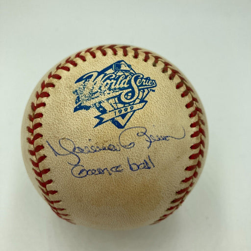 Mariano Rivera Signed 1999 World Series Game Used Baseball JSA COA