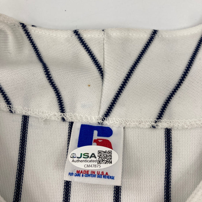 Don Mattingly Signed 1992 New York Yankees Game Model Russell Jersey JSA COA