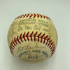 1978 New York Yankees World Series Champs Team Signed Baseball Munson Beckett