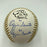 Incredible Ozzie Smith Gold Glove Signed Inscribed Baseball 13 Signatures! JSA