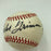 George Bamberger & Charlie Grimm Signed Vintage Baseball JSA COA