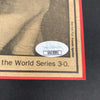 Mariano Rivera Joe Torre Signed 1998 World Series New York Post Cover JSA COA