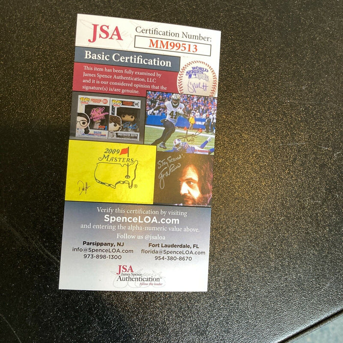 Ric Flair Signed WCW Spring Stampede VHS Movie JSA COA