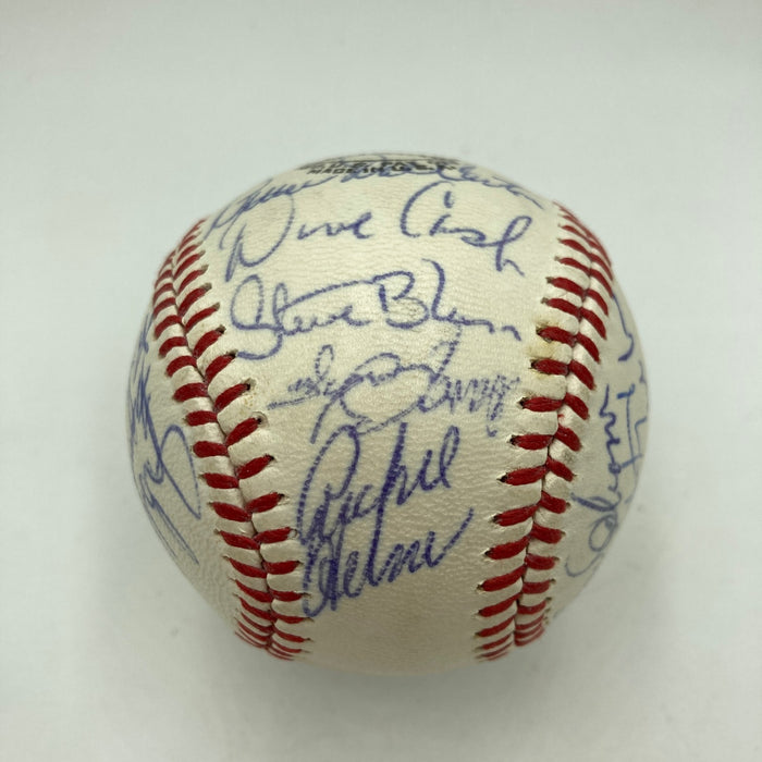 1970 Pittsburgh Pirates Team Signed Baseball With Roberto Clemente JSA