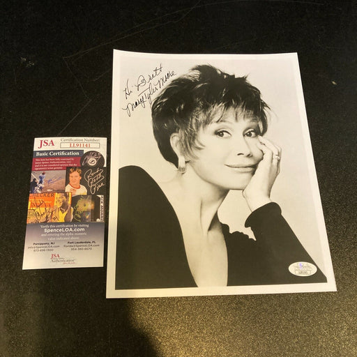 Mary Tyler Moore Signed Autographed Vintage Photo With JSA COA