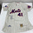 Tom Seaver Signed Inscribed STATS New York Mets Mitchell & Ness Jersey PSA DNA
