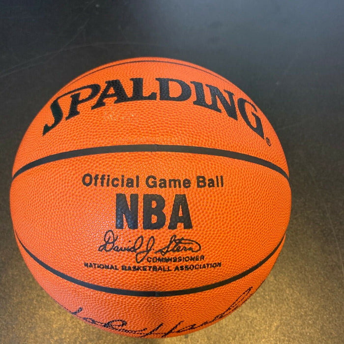 Rare John Havlicek Signed Spalding NBA Official Game Basketball With JSA COA