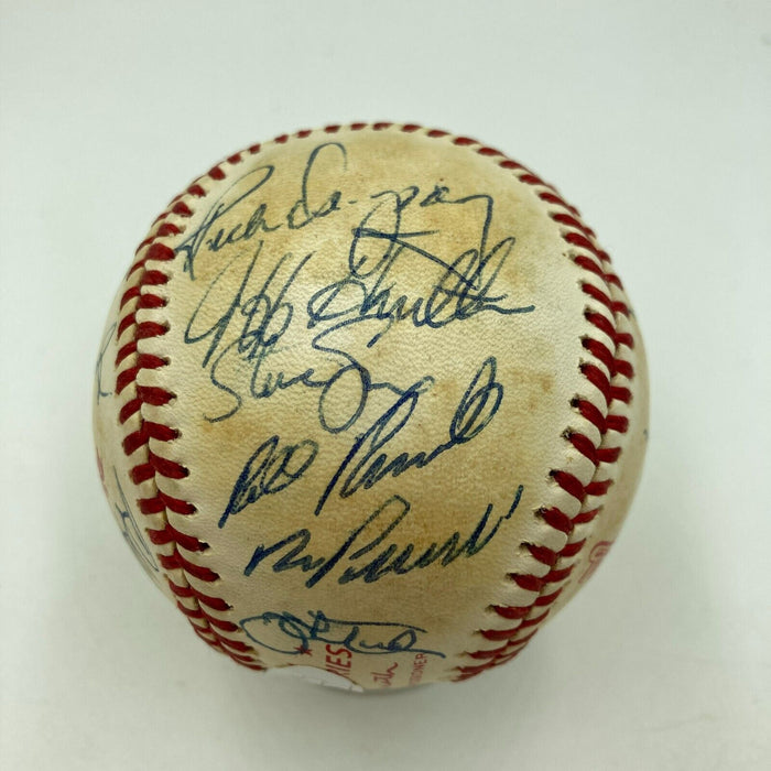 1988 Los Angeles Dodgers World Series Champs Team Signed Baseball JSA COA