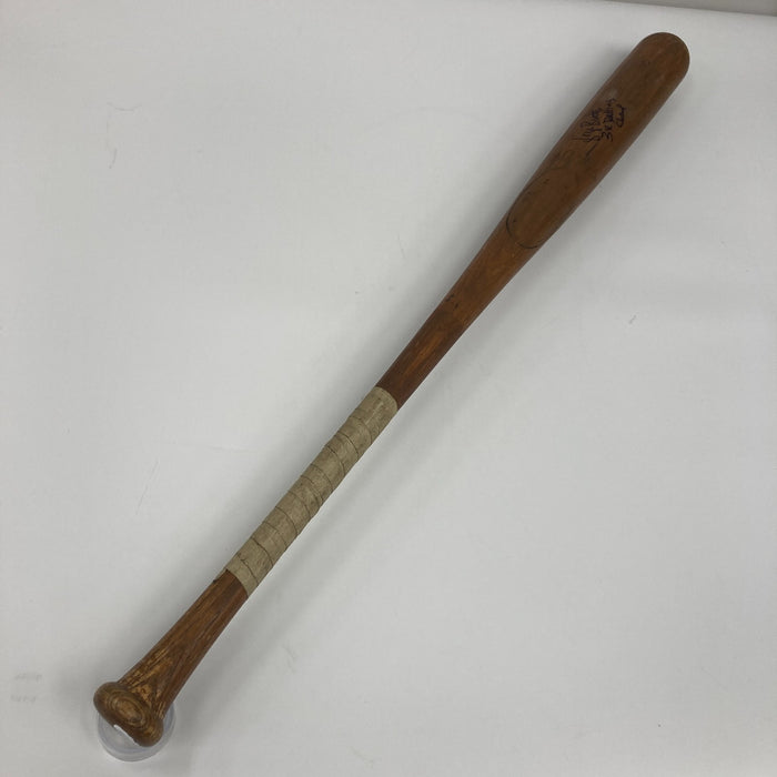 George Brett 3x Bating Champ Signed Vintage 1970's Baseball Bat JSA COA
