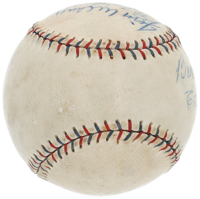 Chuck Klein 1934 Chicago Cubs Team Signed Baseball Beckett COA