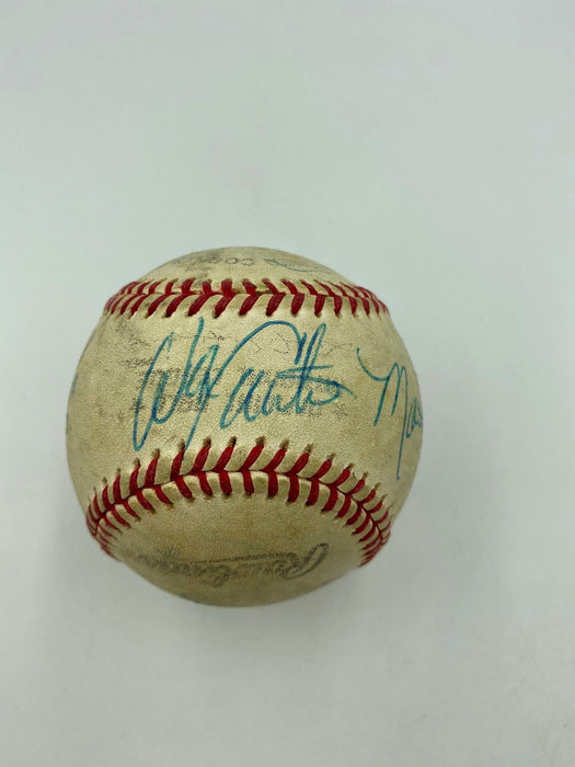 1997 World Series Game 7 Signed Florida Marlins Baseball Owner & Execs JSA COA