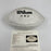 1989 San Francisco 49ers Super Bowl Champs Team Signed Football JSA COA