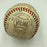 1958 San Francisco Giants Team Signed NL Baseball Willie Mays JSA COA
