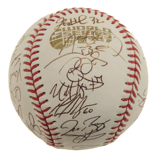2007 Colorado Rockies NL Champs Team Signed World Series Baseball JSA COA