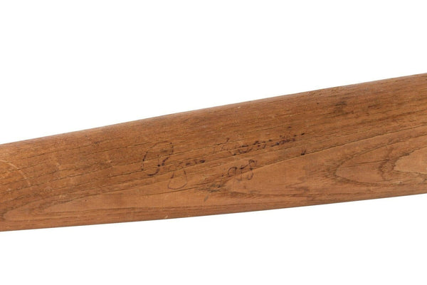 Rogers Hornsby Single Signed Autographed 1930's Baseball Bat JSA COA