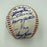 1965 Chicago Cubs Team Signed NL Baseball Ernie Banks Ron Santo JSA COA