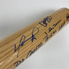 2004 Boston Red Sox World Series Champs Team Signed Baseball Bat PSA DNA Beckett