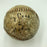 Ty Cobb 1922 Single Signed Game Used American League Baseball JSA COA RARE
