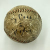 Ty Cobb 1922 Single Signed Game Used American League Baseball JSA COA RARE