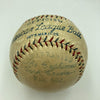 Babe Ruth Single Signed 1927 American League Baseball PSA DNA COA