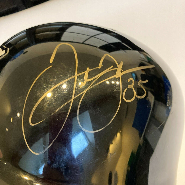 Frank Thomas Signed Authentic Chicago White Sox Game Model Helmet JSA COA