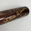 Hank Aaron Harmon Killebrew 1982 Hall Of Fame Induction Signed Baseball Bat JSA