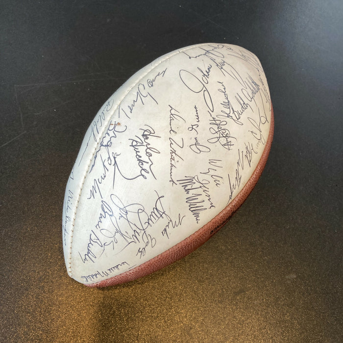 1980 Green Bay Packers Team Signed Wilson NFL Football 50+ Sigs JSA COA