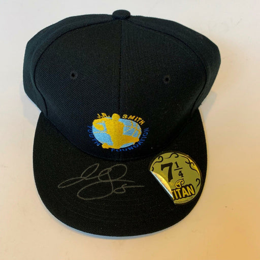 J.R. Smith Signed Autographed Fitted Hat Cap With JSA COA