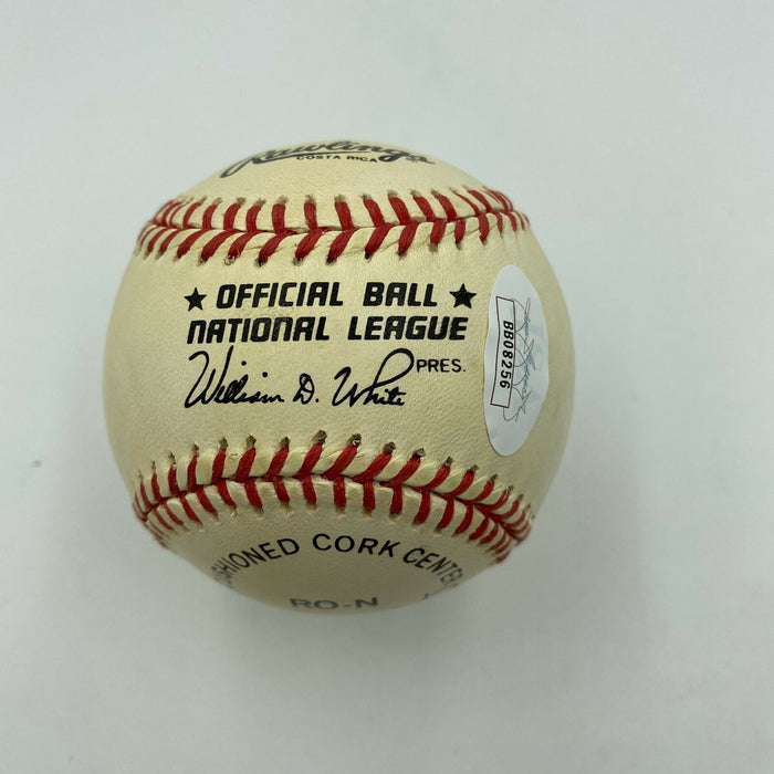 Pedro Martinez Ramon Martinez Jesus Martinez 3 Brothers Signed Baseball JSA COA