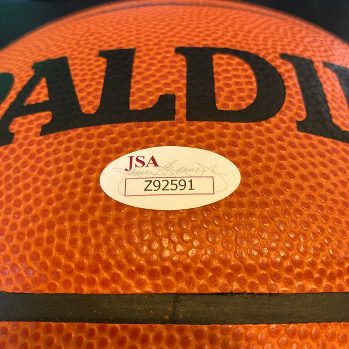 The Finest Wilt "The Stilt" Chamberlain Signed Basketball JSA Graded GEM MINT 10