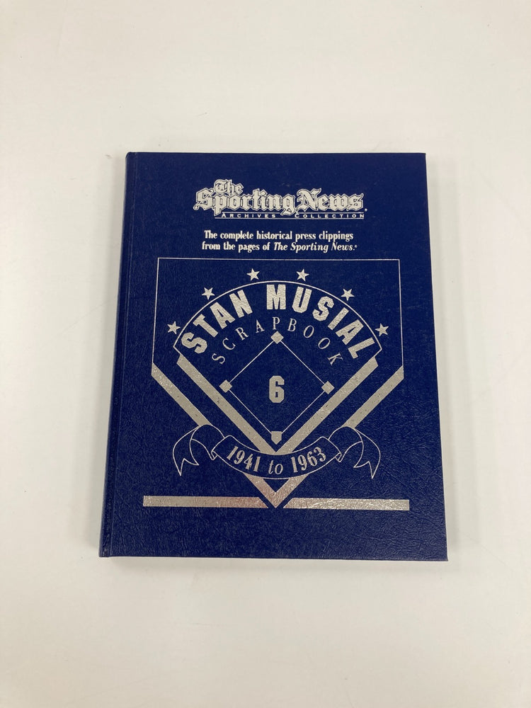 Stan Musial Signed The Sporting News Book With COA