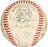 1942 Brooklyn Dodgers Team Signed National League Baseball JSA & Beckett COA