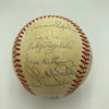 1954 New York Giants & Cleveland Indians World Series Multi Signed Baseball JSA