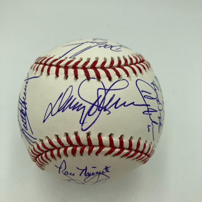 1986 New York Mets World Series Champs Team Signed MLB Authenticated Hologram