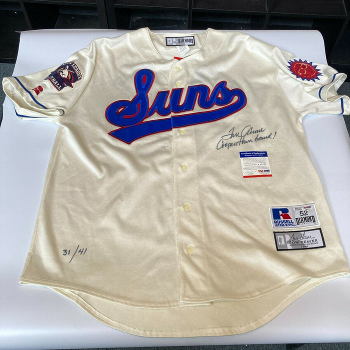 Tom Seaver Signed 1966 Jacksonville Suns Minor League Jersey PSA DNA COA #31/41